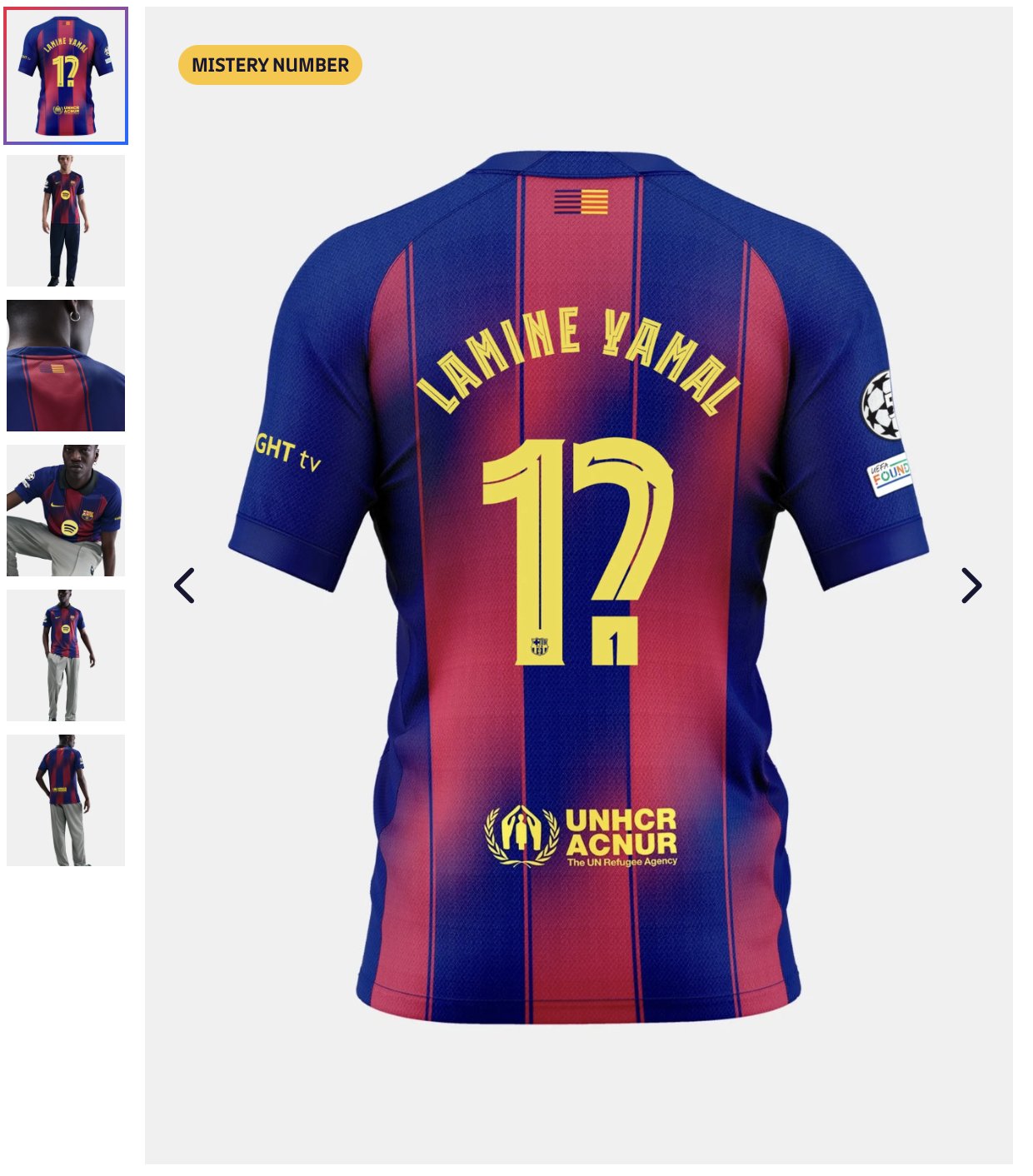 开云体育APP-新10号？巴萨开售新赛季主场球衣，亚马尔的印号仍然保密