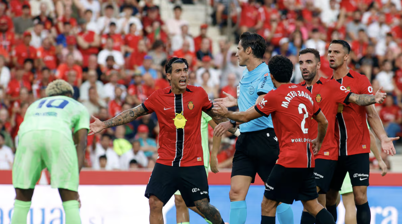 马略卡倒地球员：如果有人倒地，就应该立刻吹停比赛，裁判没有遵守规则